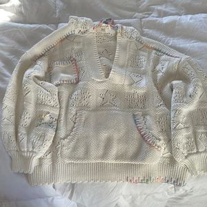 Love shack fancy sweater.  Size XS